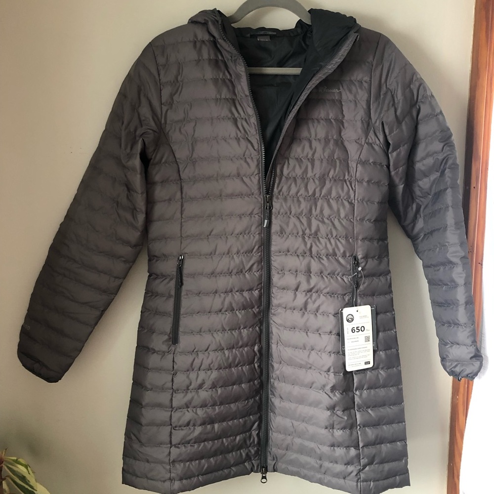 Eddie Bauer Down long puff jacket